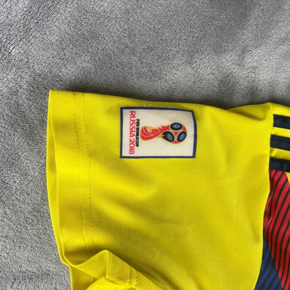 Adidas Colombia‎ National Soccer Team Jersey Mens XL ClimaLite 2018 World Cup - Picture 4 of 11